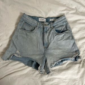 Cotton On High Rise Harley Denim Shorts